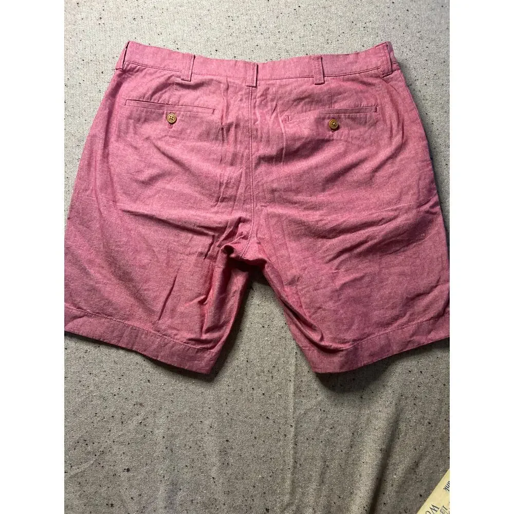 J.Crew Shorts Men's 34 Gramercy Faded Red Cotton Preppy Golf